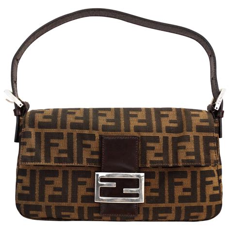 fendi black side bag|fendi baguette monogram.